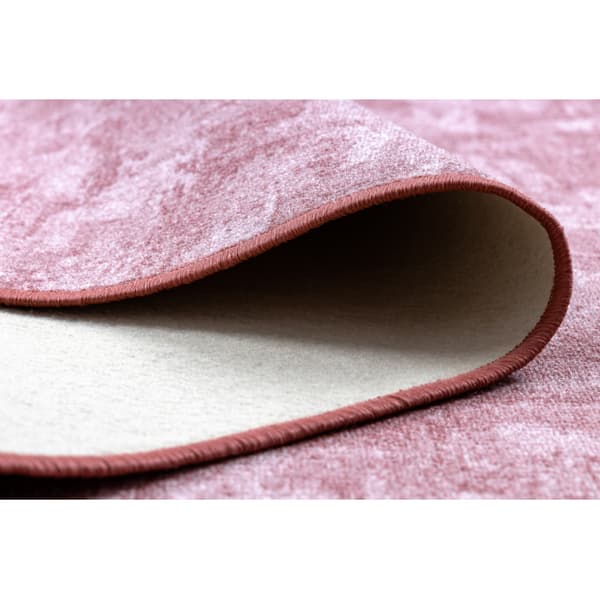 Löpare SOLID rodna rosa 60 CONCRETE , 80x400 cm