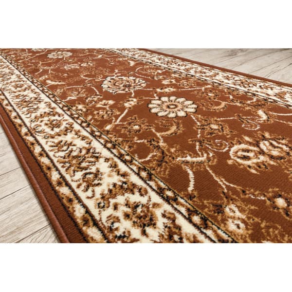 Löpare BCF MORAD Klasyk Klassisk brun 120 cm, 120x530 cm