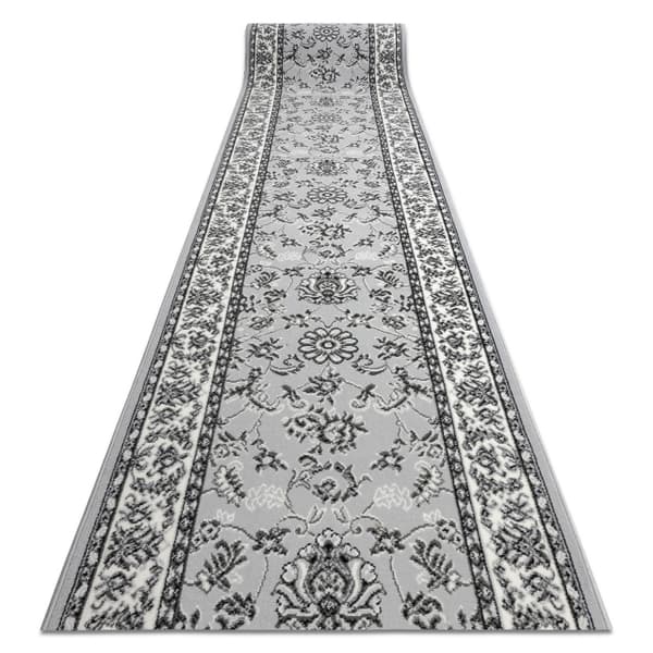 Löpare BCF MORAD Klasyk Klassisk grå 70 cm, 70x130 cm