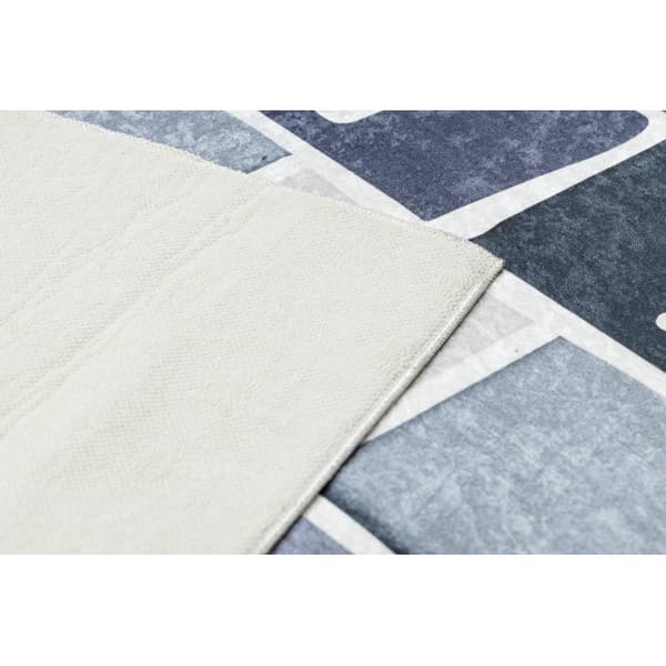 BAMBINO 2279 pesumatto Streets, hopscotch, numerot lapsille liukueste - harmaa, 120x170 cm
