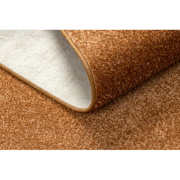 TÆPPER - FOREDRAG SANTA FE guld 80 glat, forenet, enfarvet, 100x400 cm