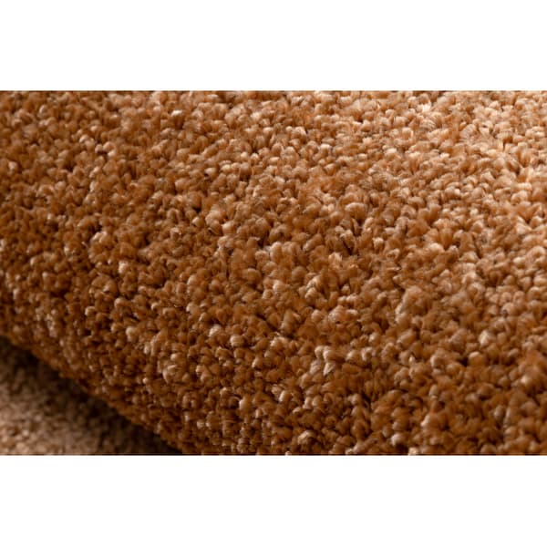 TÆPPER - FOREDRAG SANTA FE guld 80 glat, forenet, enfarvet, 100x400 cm
