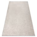 Miniatyrbillede 1 af 5: TÆPPER - FOREDRAG SANTA FE beige 33 glat, forenet, enfarvet, 200x200 cm