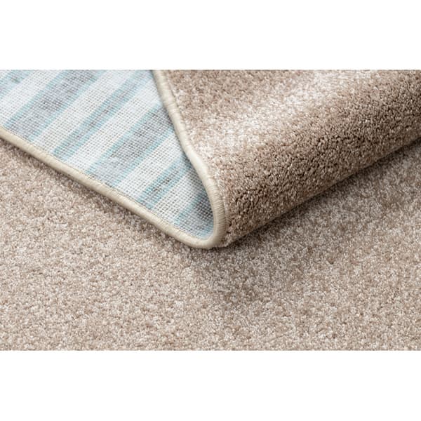 TÆPPER - FOREDRAG INDUS beige 34 glat, mélange, 150x350 cm