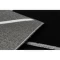 Miniatyrbild 3 av 5: Exklusiv EMERALD Matta 7543 glamour, snygg geometrisk svart / silver , 160x220 cm