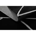 Miniatyrbild 4 av 5: Exklusiv EMERALD Matta 7543 glamour, snygg geometrisk svart / silver , 160x220 cm