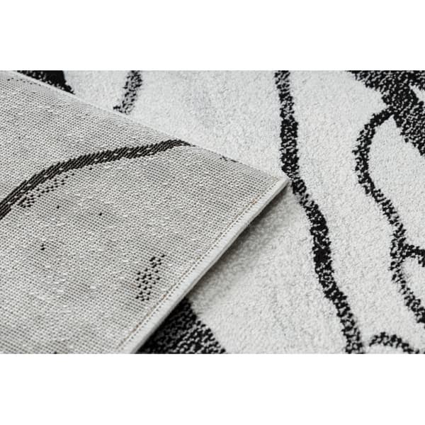 Exklusiv EMERALD Matta 3820 glamour, snygg träd silver , 180x270 cm
