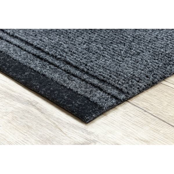 VISKER Gummibelægning MALAGA grå 2107 100 cm, 100x190 cm