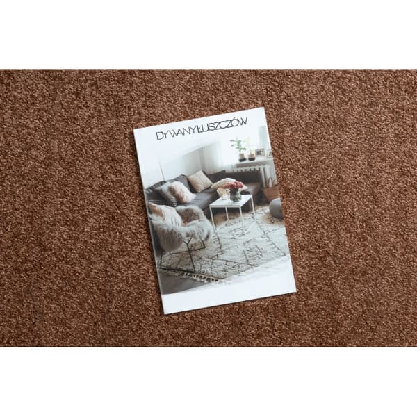 TÆPPER - FOREDRAG INDUS kobber 82 glat, mélange, 150x350 cm