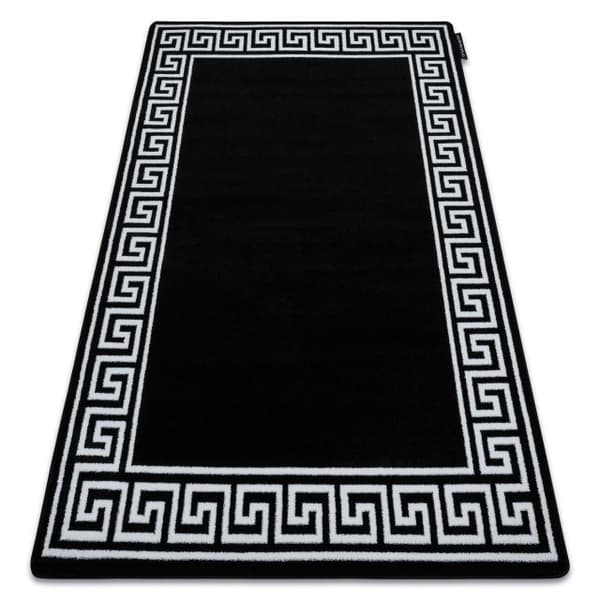 Matta HAMPTON Grecos svart, 80x150 cm