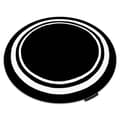 Miniatyrbild 1 av 5: Matta HAMPTON Border cirkel Ram svart, cirkel 120 cm