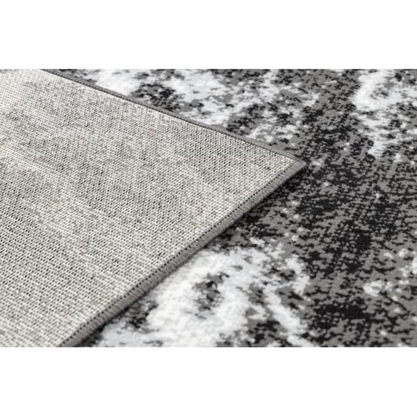 Matta BCF Morad MARMUR marble - svart / antracit, 80x150 cm