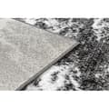Miniatyrbild 3 av 5: Matta BCF Morad MARMUR marble - svart / antracit, 80x150 cm