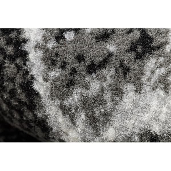 Matta BCF Morad MARMUR marble - svart / antracit, 80x150 cm