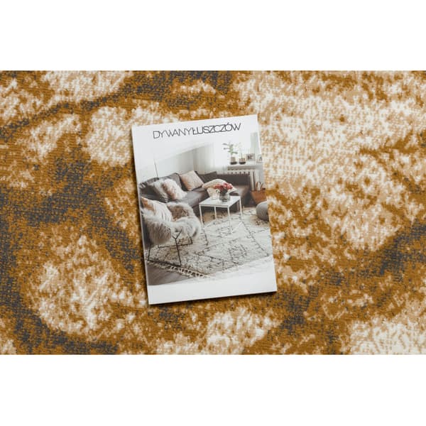 Matto BCF Morad PIEŃ MARMUR marmori - beige / harmaata kultaa, 60x110 cm