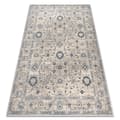 Miniatyrbillede 1 af 5: Tæppe NAIN Ramme ornament 7586/51935 beige / marineblå blå, 240x340 cm