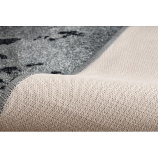 Löpare anti-halk MARL Betong, gummi grå 100 cm, 100x230 cm