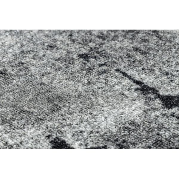 Løber anti-skrid MARL Konkret, gummi grå 67 cm, 67x100 cm