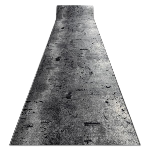 Løber anti-skrid MARL Konkret, gummi grå 67 cm, 67x100 cm