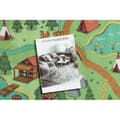 Pikkukuva 2 / 5: REBEL ROADS MATTO Wild life 90 Metsä, eläimet lapsille - vihreä , 95x133 cm