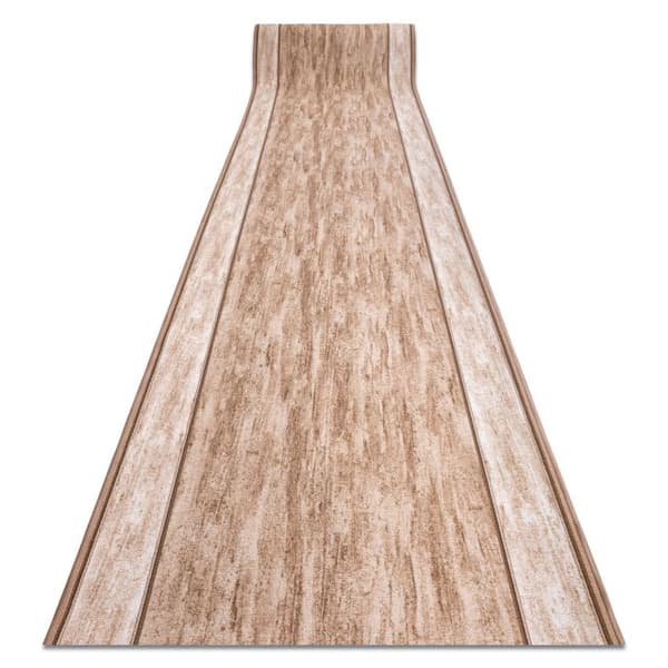 Löpare  anti-halk RAMA gum beige 80cm, 80x330 cm