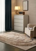 Miniatyrbild 4 av 11: Ullmatta-look Moody Bow Beige