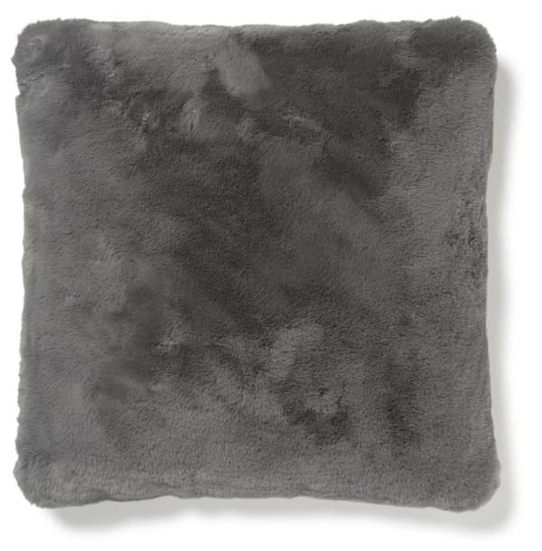Fluffy Grå Kudde Grå 45x45 cm