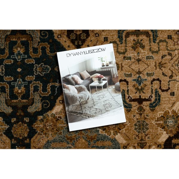 Ullmatta OMEGA Torino oriental - cognac, 200x300 cm