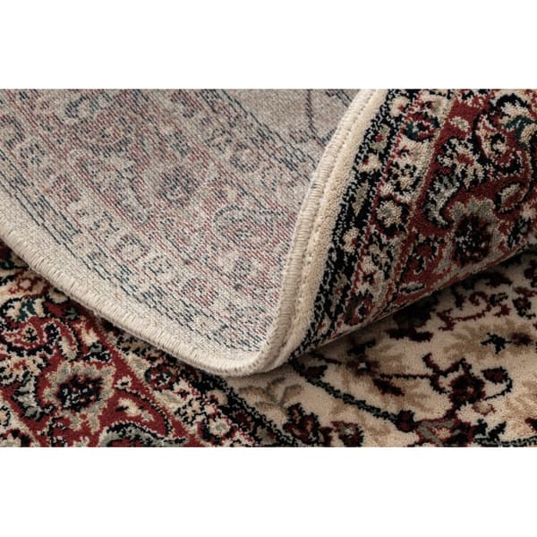 Tæppe POLONIA cirkel KORDOBA sand, beige / terracotta, cirkel 135 cm