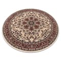 Miniatyrbillede 1 af 5: Tæppe POLONIA cirkel KORDOBA sand, beige / terracotta, cirkel 135 cm