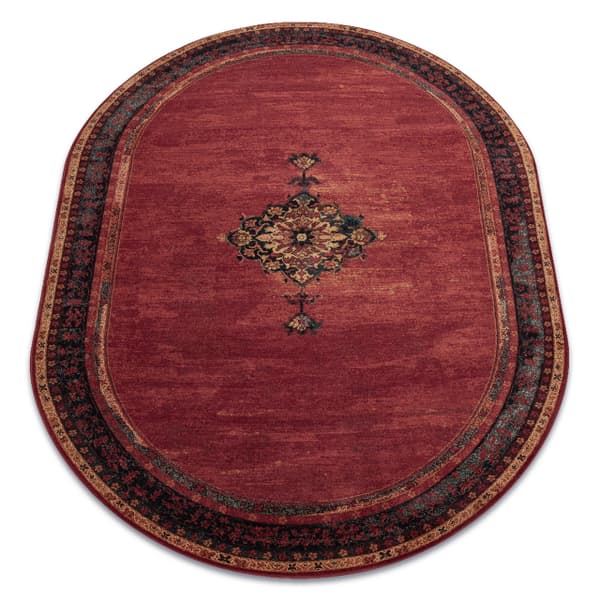 Tæppe POLONIA oval SAMARKAND rubin, 170x235 cm