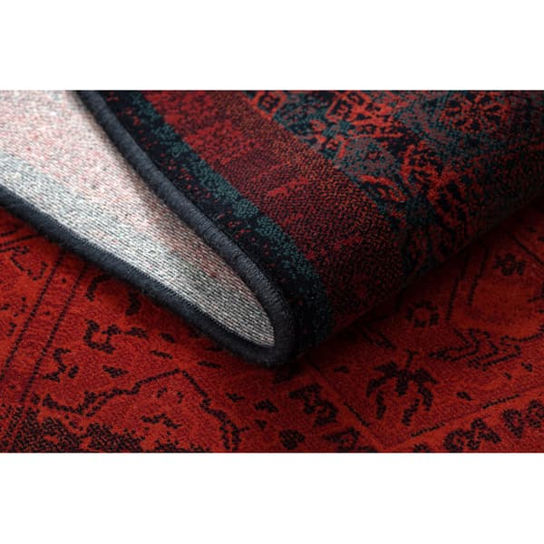 Ullmatta SUPERIOR NAKBAR PREMIUM orientalisk ruby, 235x350 cm
