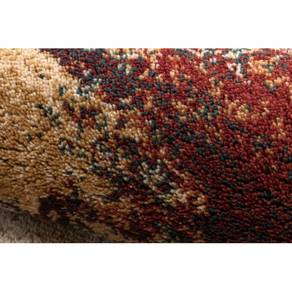 Tæppe OMEGA oval MODENA lyse rubin, 200x300 cm