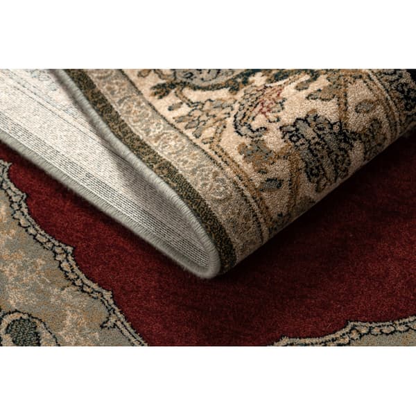 Matto POLONIA Palazzo velvet ruusuke punainen, 170x235 cm