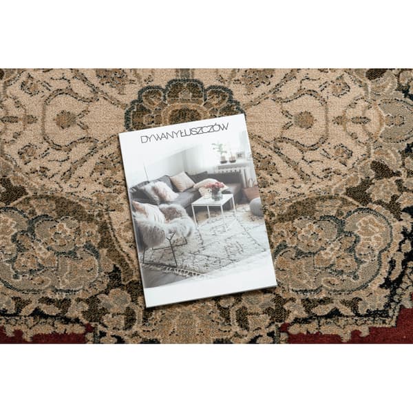 Tæppe POLONIA Palazzo Ramme velvet rød, 235x350 cm