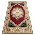 Miniatyrbillede 1 af 5: Tæppe POLONIA Palazzo Ramme velvet rød, 235x350 cm