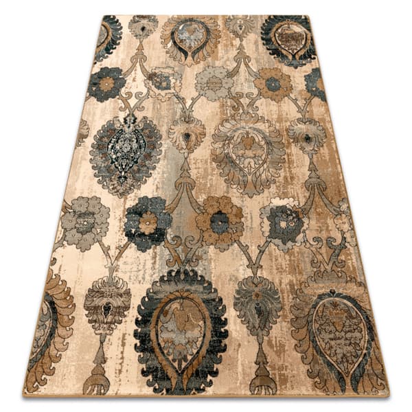 Tæppe POLONIA Olivo Pynt kamel beige, 235x350 cm