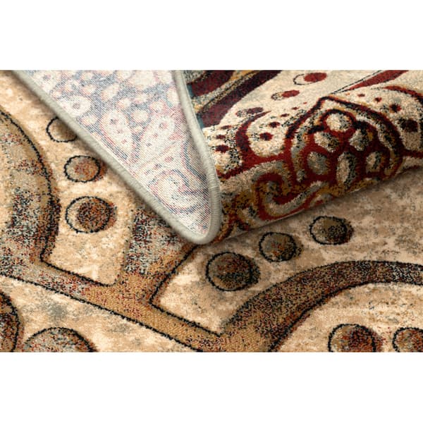 Matto POLONIA Boho ruusuke punainen, 200x300 cm