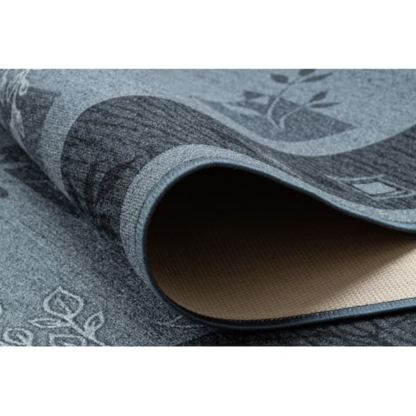 Löpare  anti-halk AGADIR grå 67cm, 67x160 cm