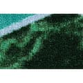 Miniatyrbild 4 av 5: Löpare anti-halk TRÓJKĄTY trianglar, gummi grön 100cm, 100x410 cm