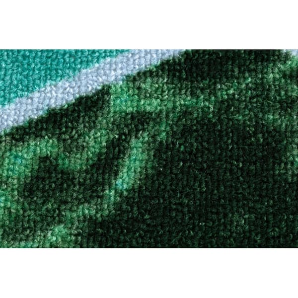 Runner anti-slip TRÓJKĄTY trekanter, gummi grøn 120cm, 120x250 cm