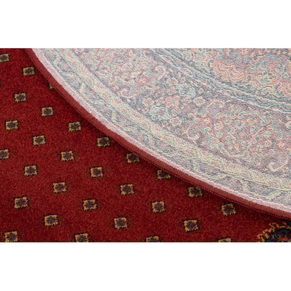 Tæppe POLONIA oval BARON bordeauxrød , 170x235 cm