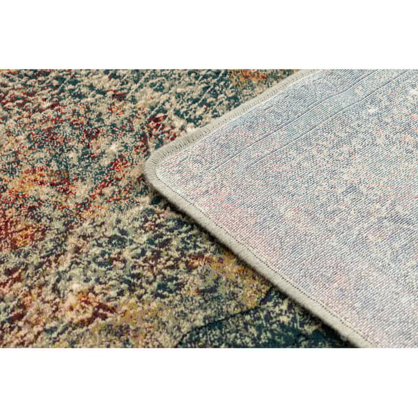 Villa matto OMEGA MAMLUK Ruusuke vintage smaragdi, 170x235 cm
