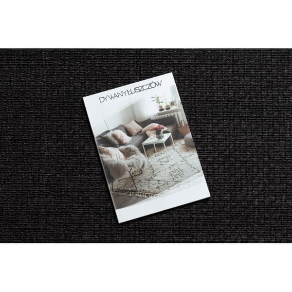 Matta TIMO 0000 circle SISAL utomhus svart, cirkel 150 cm