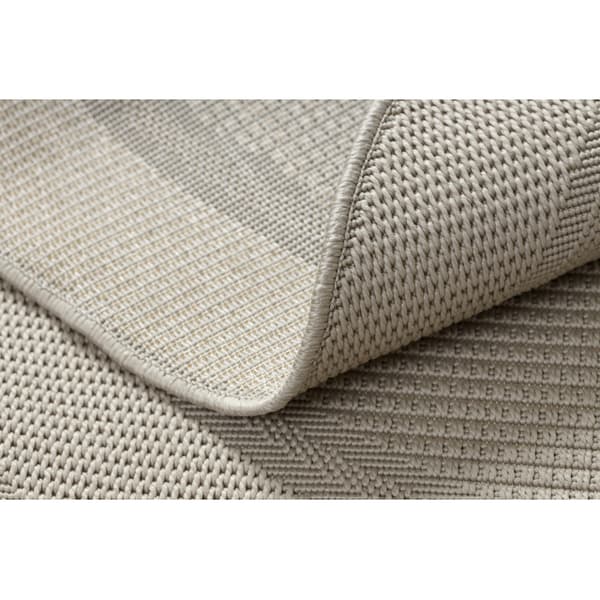 Sisaltæppe TIMO 5979 cirkel SISAL udendørs ramme beige, cirkel 200 cm