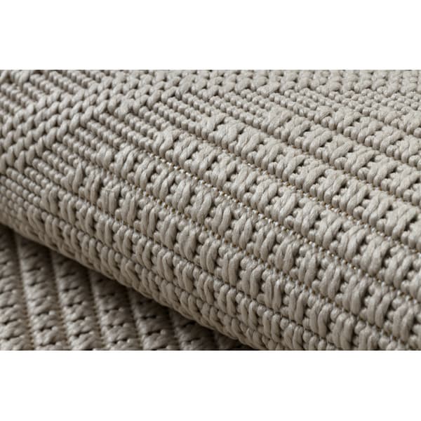 Sisaltæppe TIMO 5979 cirkel SISAL udendørs ramme beige, cirkel 200 cm