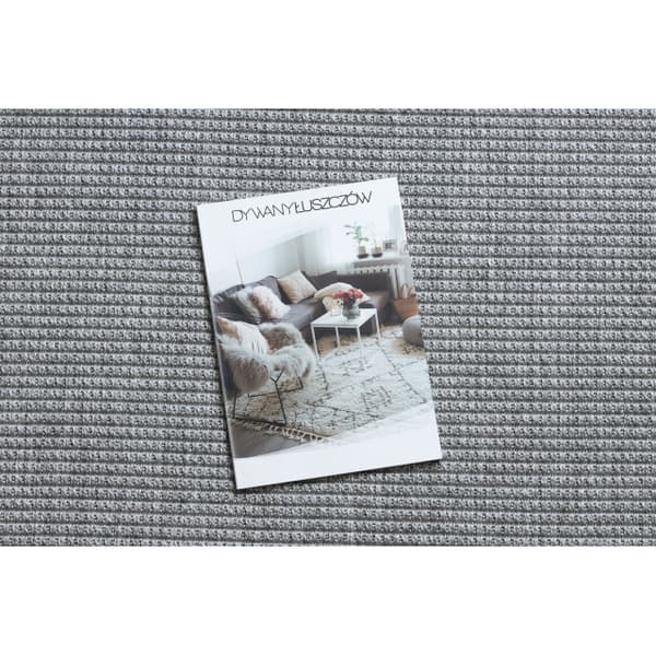 Sisaltæppe TIMO 5979 cirkel SISAL udendørs ramme lyse grå, cirkel 120 cm