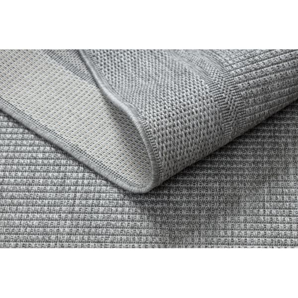 Matta TIMO 5979 SISAL utomhus frame light grå, 120x170 cm