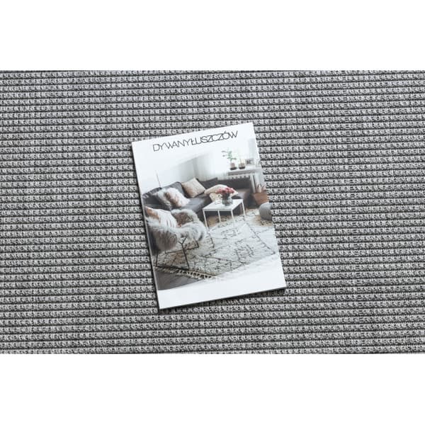 Matta TIMO 5979 SISAL utomhus frame light grå, 120x170 cm