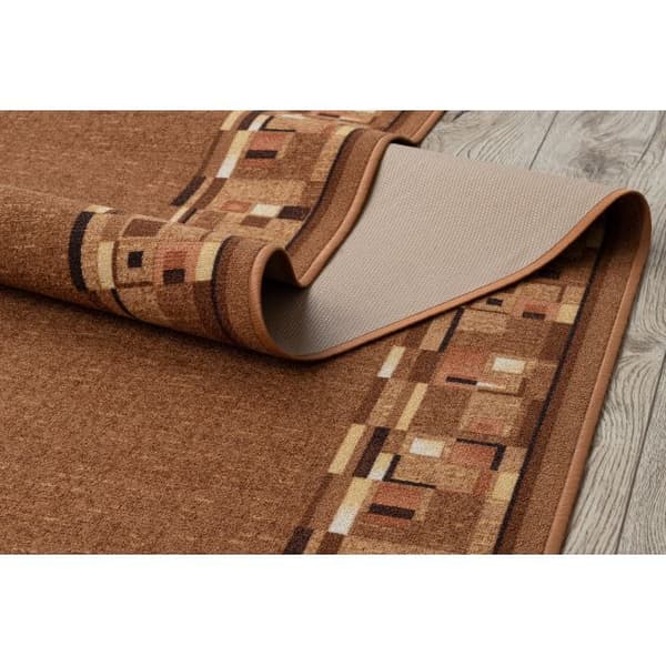 Löpare  anti-halk BOMBAY mörk beige 80cm, 80x360 cm